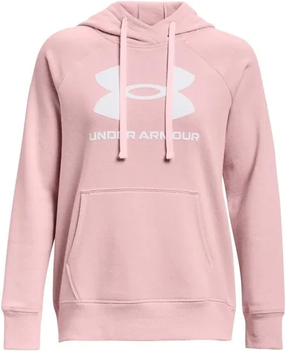Miniatura 4 de Under Armour Rival - Sudadera con capucha para mujer, de vellón y con logotipo