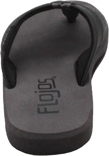 Miniatura 3 de Flojos Kid's Ryan Sandal, Tutone Strap With Arch Support, GrayBlack