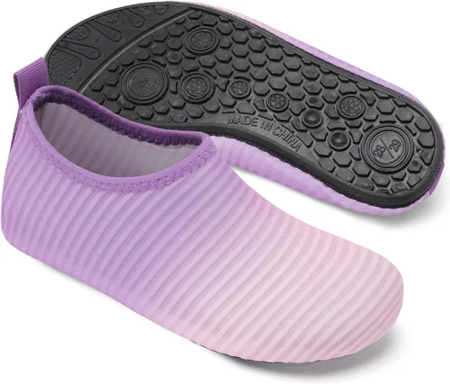 Miniatura 2 de Joinfree - Zapatos acuáticos de natación para niños y niñas, calcetines acuáticos de secado rápido, zapatos con sensación de pies descalzos