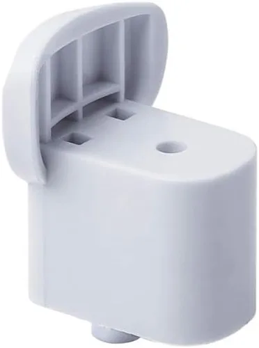 Miniatura 2 de Soporte de mango blanco compatible con microondas General Electric JNM3160DF1WW, JNM3161DF3WW, JVM3160DF3WW