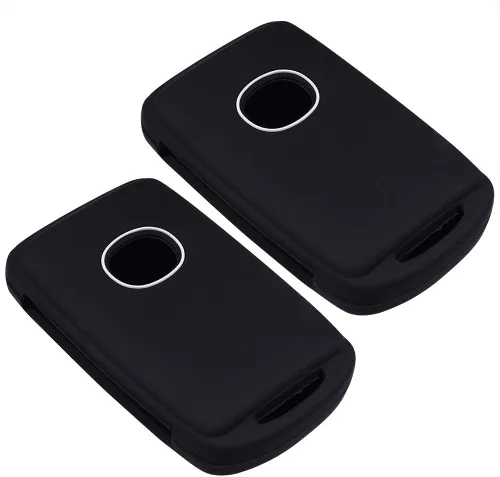 Miniatura 8 de Fundas para llavero remoto de silicona duradera para 3 4 llaves en el lateral 2019 2020 Mazda 3 CX-30 CX-5 CX9 2023 Mazda 6 (negro negro)