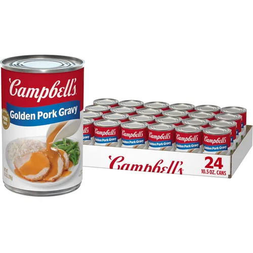 Miniatura 12 de Campbell's Gravy de Pavo, Lata de 10.5 Oz