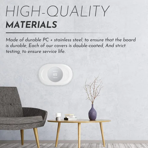 Miniatura 4 de Nest Smart Home - Kit de accesorios de termostato para el hogar, compatible con termostato Google Nest 2020, molduras WiFi programables, paquete