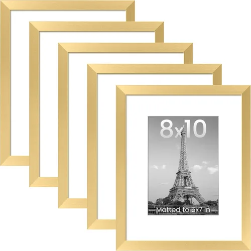 Miniatura 53 de upsimples - Portarretratos de 11 x 14 para galería de fotografías. Marcos para fotos de 8 x 10 pulgadas con paspartú o de 11 x 14 pulgadas sin Dorado