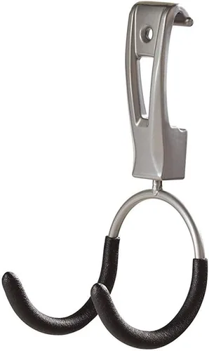 Miniatura 11 de Rubbermaid Fasttrack - Organizador de garaje multiusos, capacidad de 50 libras, sistema de almacenamiento montado en la pared de níquel satinado