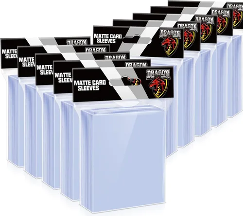 1000 Fundas para Tarjetas Top Loaders para Tarjetas Coleccionables, Fundas Suaves Penny para Tarjetas de Béisbol, Fundas Protectoras para Tarjetas