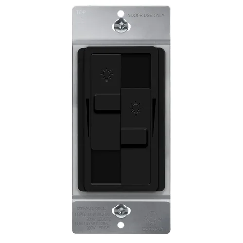 Miniatura 15 de TOPGREENER Interruptor digital de atenuación para luces LED / CFL regulables de 200 W, interruptor de atenuación deslizante LED de un solo polo,