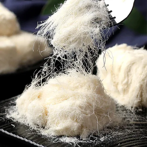 Miniatura 5 de JTEDZI Algodón de azúcar turco de lujo (Pismaniye) 4.94 oz/4.93 onzas, Halva de hilo tradicional, caramelo de barba de dragón (), caja de regalo