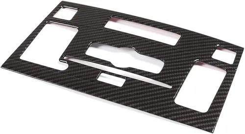 Miniatura 2 de YIWANG - Pomo de plástico ABS para coche para Mercedes Benz GLK Clase X204 2010-2012, Fibra de carbono