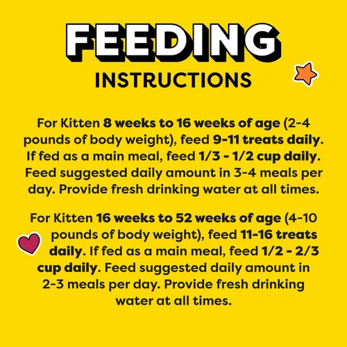 Miniatura 8 de Temptations Kitten Treats - Golosinas clásicas crujientes y suaves para gatos, sabor a pollo y lácteos, bolsa de 6.3 onzas (paquete de 10)