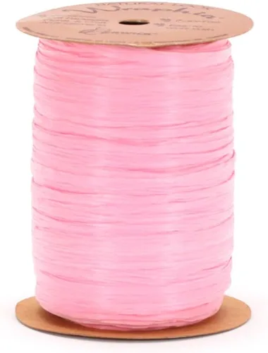 Miniatura 34 de Berwick Offray Cinta de rafia mate de 1/4" de ancho, verde manzana, 100 yardas, 0.276 in