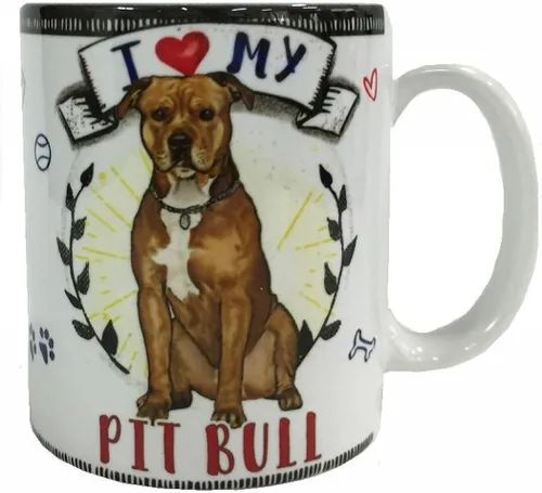 Miniatura 2 de I Love My Pitbull mujer calcetines