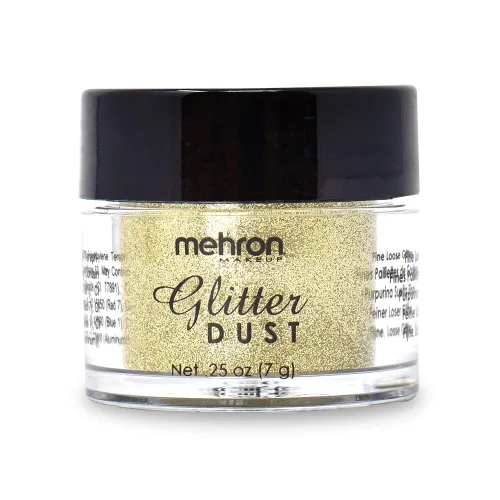 Miniatura 25 de Mehron Makeup Paradise Glitter FX Cosmético profesional para maquillaje y arte Brillantina suelta vibrante y brillante de 0.25 oz (7 g) (negro)