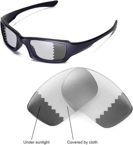 Miniatura 3 de Walleva - Lentes de repuesto para gafas de sol Oakley Fives 3.0, 10 opciones disponibles