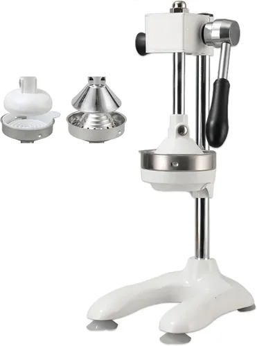 Miniatura 9 de Exprimidor manual de hierro fundido, exprimidor manual de acero inoxidable, máquina trituradora de cítricos de lima para jugo de naranja de limonada