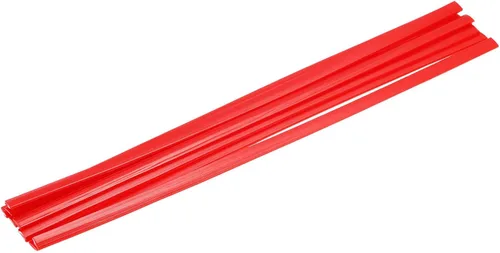 Miniatura 110 de MECCANIXITY 5 varillas de soldadura de plástico amarillo de 0.374 in x 9.843 in HDPE cinta plana de soldadura de plástico para reparar tanques