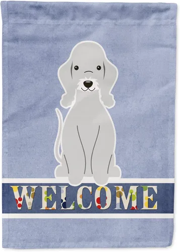Miniatura 208 de Caroline's Treasures BB5622GF Airedale - Bandera de bienvenida para jardín, bandera decorativa para patio, exteriores, patio, parterres