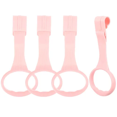 Miniatura 11 de 4 anillos de dominadas para corralito de bebé, accesorios para corralito de juegos para ayudar a ponerse de pie, herramienta de entrenamiento