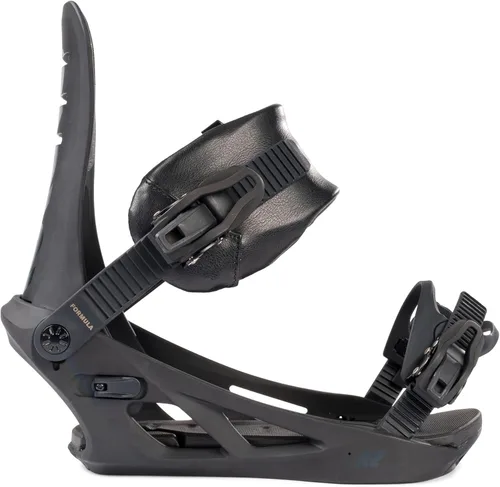 Miniatura 4 de K2 Formula - Fijaciones de snowboard para hombre, flexible sensible, soporte estable, control fiable, para todo tipo de montaña, estilo libre Negro