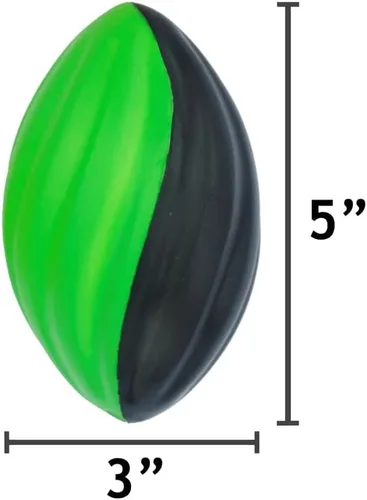 Miniatura 2 de Blu Jay LMC Products - Mini balones de fútbol americano de espuma en espiral de 5 pulgadas, fútbol pequeño para niños, fútbol para niños pequeños