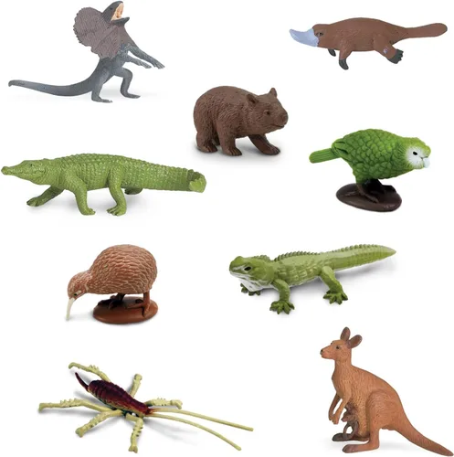 Miniatura 3 de Safari Ltd. Figuras de juguete del continente australiano Colección TOOB No tóxicas y sin BPA Animales de juguete Adecuadas para edades de 3