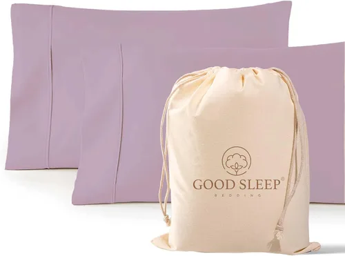 Miniatura 18 de Juego de 4 fundas de almohada estándar de 1000 hilos, 100% algodón egipcio, con algodón de fibra larga y tejido satinado, suaves y sedosas, como