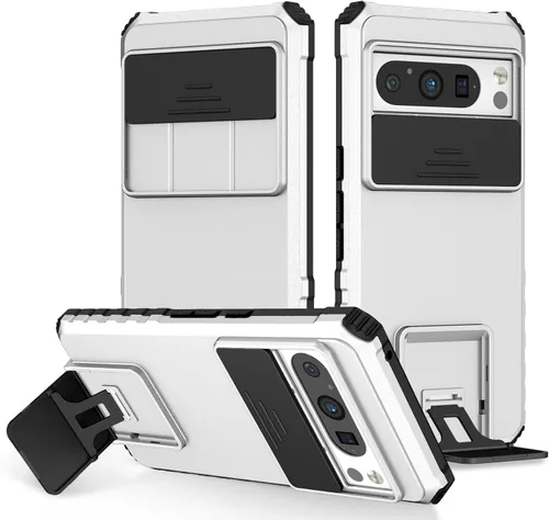 Miniatura 103 de Funda compatible con Xiaomi Redmi Note 12 Pro 4G Dimensional Soporte Ventana Deslizante Teléfono Móvil Funda Protectora a Prueba de Golpes Funda