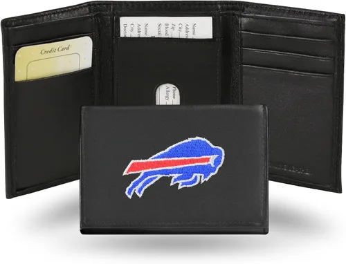 Miniatura 11 de Rico Industries NFL Football Embroidered Tri-fold Wallet