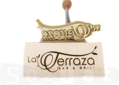 Miniatura 4 de Hierro de marca de alimentos personalizado para marca de carne de hierro para alimentos Hierro personalizado de marca de barbacoa Hierro