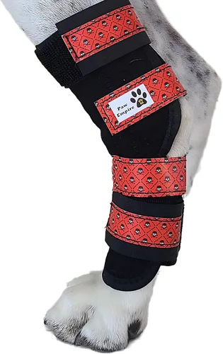 Miniatura 12 de Par de soportes para piernas de perro, ultra apoyo, cómodo, resortes de metal duales, soporte de hockey canino para artritis articular, ayuda a