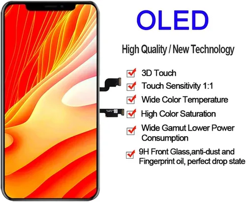 Miniatura 4 de Reemplazo de pantalla OLED suave para iPhone Xs Max de 6.5 pulgadas [no LCD], pantalla táctil 3D, kit de reparación de digitalizador