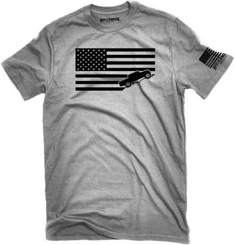 Camiseta de camión todoterreno con la bandera estadounidense de Estados Unidos, camiseta perfecta para el propietario de Gladiator JT Offroad