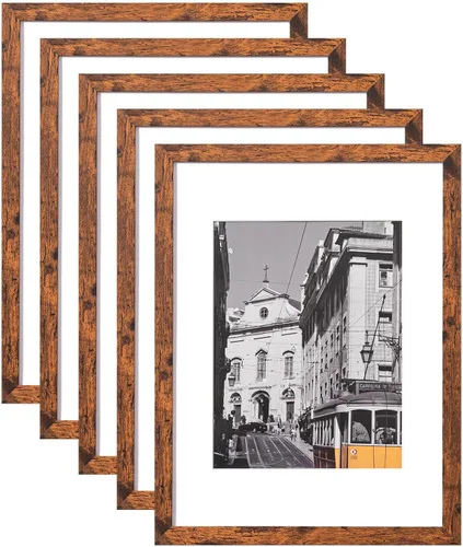 Miniatura 87 de eletecpro - Juego de 10 marcos de fotos de 5 x 7 pulgadas, collage de marcos de fotos para decoración de pared, muestra fotos de 4 x 6