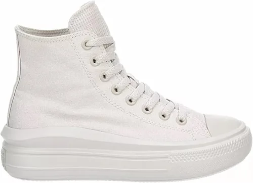 Miniatura 2 de Converse Chuck Taylor All Star Move - Tenis deportivos unisex con plataforma alta, masilla pálidablanco