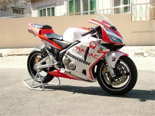 Miniatura 13 de Nardo Gris Carenado Ajuste para Honda 2003 2004 CBR600RR Inyección ABS Plásticos Carrocería Kit Cuerpo Trabajo 07 08 CBR 600RR 02 Nardo Gris