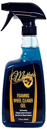 McKee's 37 MK37-373 Gel limpiador de ruedas espumoso (la fórmula no ácida que cambia de color es segura para todos los acabados de ruedas), 22 onzas
