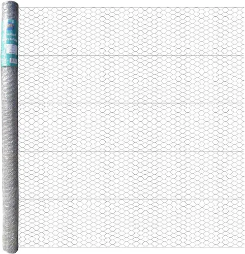 Miniatura 11 de MTB 20GA - Alambre hexagonal galvanizado para aves de corral, 12 pulgadas x 150 pies x 1 pulgada