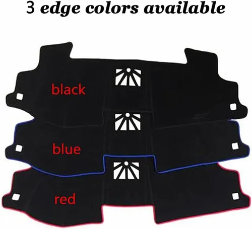 Miniatura 5 de HATHWAY Funda para salpicadero de automóvil, cubierta de protección solar para Toyota Land Cruiser Prado 2018 2019 RHD, cubierta interior para Rhd