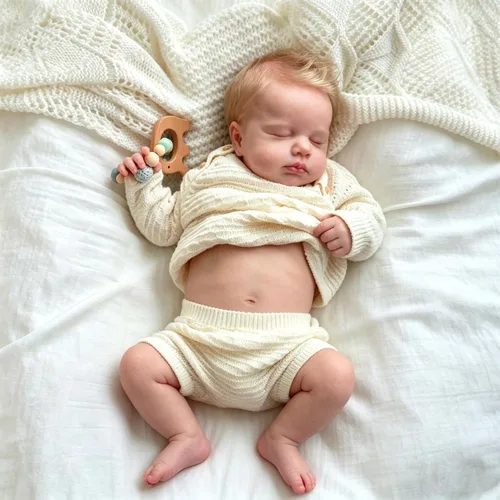 Miniatura 11 de Anano Muñecas Reborn de Bebé de Silicona de Cuerpo Completo - Muñeca de Bebé Realista de 20 pulgadas, Muñeca de Bebé de Silicona Completa para Niña