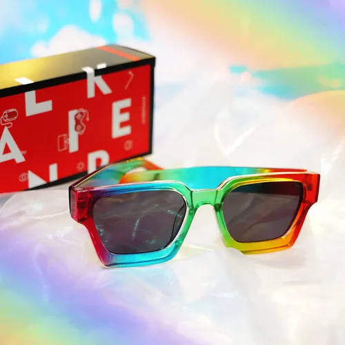 Miniatura 92 de VANLINKER Gafas de sol cuadradas gruesas para hombres y mujeres, retro, rectangulares, con protección UV400, VL9731