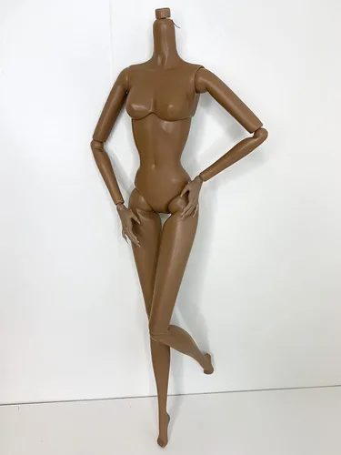 Miniatura 7 de DIY OOAK - Cuerpos de muñeca de repuesto de 12 pulgadas, cuerpo de muñeca de moda, supermodelo, coleccionista, cuerpo articulado, articulado, #1