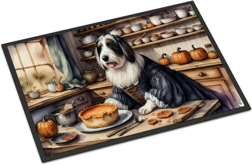 Miniatura 91 de Caroline's Treasures DAC1720MAT Affenpinscher - Tapete de otoño para cocina, con calabazas, 18 x 27 pulgadas, tapete para puerta delantera