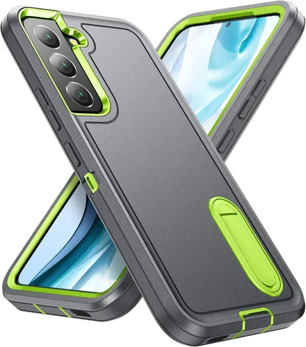 Miniatura 22 de BaHaHoues - Funda para Samsung Galaxy S22 con patas de apoyo incorporadas, cubierta protectora a prueba de golpes/polvo/caídas de grado militar
