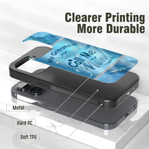 Miniatura 2 de Fundas para teléfono con nombre personalizado, funda única de abuela y madre para iPhone 11, 12, 13, 14, 15, 16, 17 Pro Max Plus Mini X 7 8 SE
