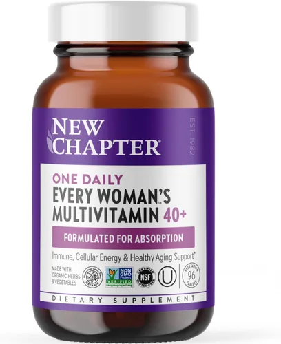 Comprimidos multivitamínicos para mujeres de 40 años en adelante New Chapter, una al día, ANC-198, 1, 1