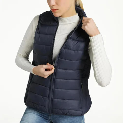 Miniatura 6 de Alpine Swiss Jodie - Chaleco acolchado, ligero, plegable, alternativo, para mujer