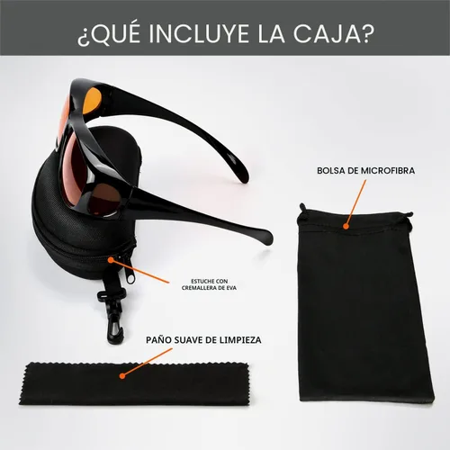 Miniatura 5 de Eyekepper 100% reducción de luz azul, enormes lentes de computadora con bloqueo azul y lentes ámbar adicionales, color negro 1806-negro-100% bloqueo