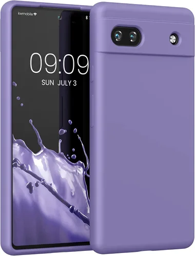 Miniatura 102 de kwmobile Funda Compatible con Google Pixel 6 Pro - Funda de Teléfono de Silicona TPU con Acabado Suave - Azul Caribe