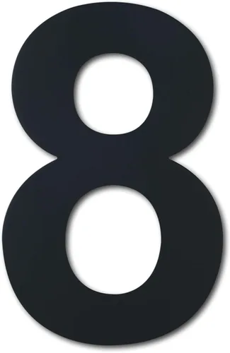 Miniatura 19 de Números de casa autoadhesivos – Números de puerta de acero inoxidable de 6 pulgadas para exteriores – Número de casa grande y moderno, número