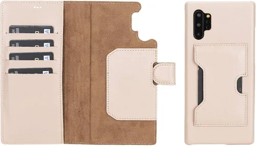 Miniatura 92 de Venito Florence - Funda de piel compatible con Samsung Galaxy S9, extra segura con bloqueo RFID, cartera desmontable para teléfono (gris decolorado)